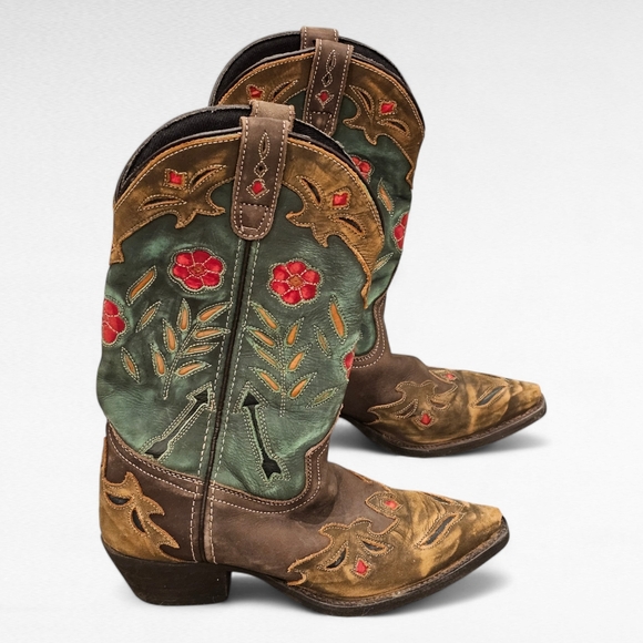 Laredo Miss Kate Cowboy Western Boots Size 6 - Picture 6 of 16